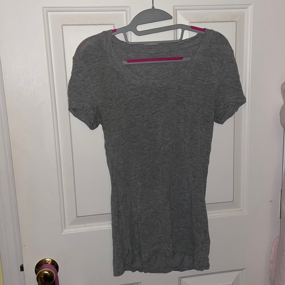 Gray Short Sleeve Shirt
